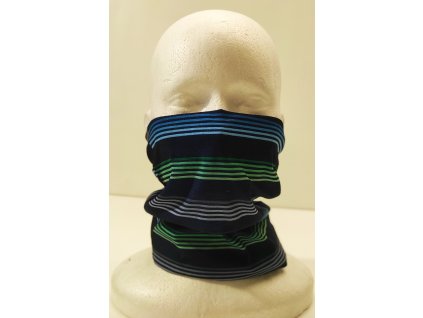 Multifunkční šátek Mercox colour stripe