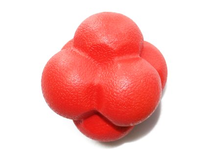 Reakční míček mercox červený 6,5cm (Cena za odběr více kusů 3-6ks)