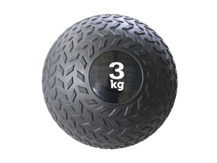 Slam Ball gumový medicinální míč 3kg (Cena za odběr více kusů 6 a více kusů)