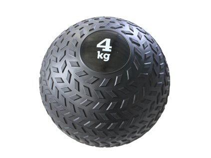 Slam Ball gumový medicinální míč 4kg (Cena za odběr více kusů 6 a více kusů)