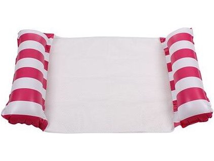 Float Stripe nafukovací lehátko růžová