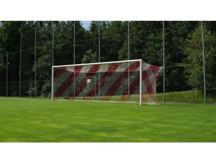 Football A11 M100 fotbalová síť bílá-červená