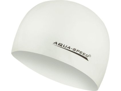 Mega koupací čepice bílá