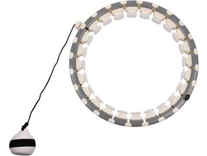 Hula Hoop Smart gymnastická obruč šedá