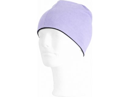 Lasting merino čepice BONY černo  fialová (Velikost L/XL)
