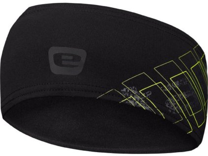 Stix sportovní čelenka černá-žlutá fluo (Velikost oblečení S-M)