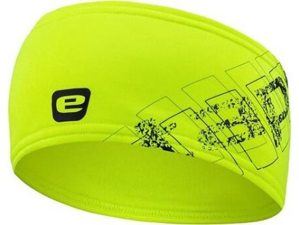 Stix sportovní čelenka žlutá fluo-černá