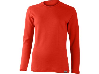 LOTA 3737 womens merino long sleeve red (Velikost S)