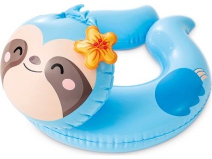 Kruh zvířátko Intex 77x55cm modrá 59220MO