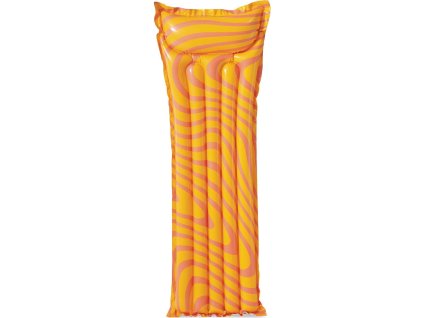 Nafukovací lehátko INTEX 59711 RAZZLE DAZZLE 183x69 cm oranžová 59711OR