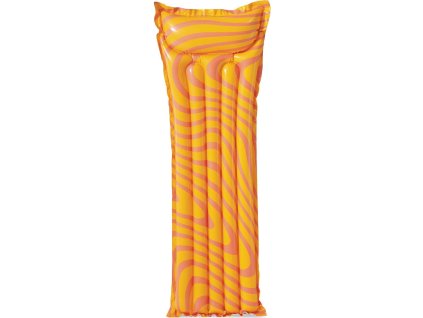 Nafukovací lehátko INTEX 59711 RAZZLE DAZZLE 183x69 cm oranžová 59711OR