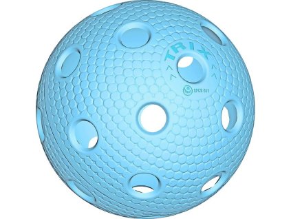 Florbalový míček TRIX IFF barevný modrá 0035C-MO