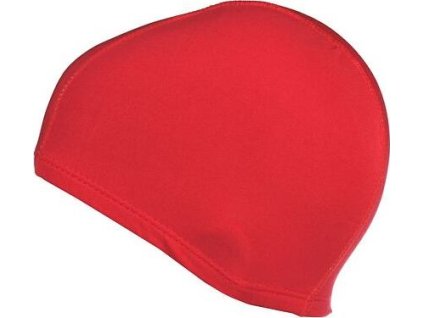 Polyester Cap plavecká čepice červená