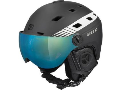 Davos PRO lyžařská helma černá-bílá
