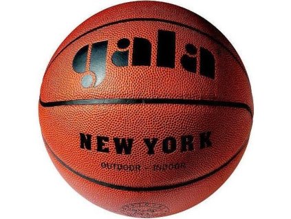 Míč basket NEW YORK BB7021S hnědá 3545