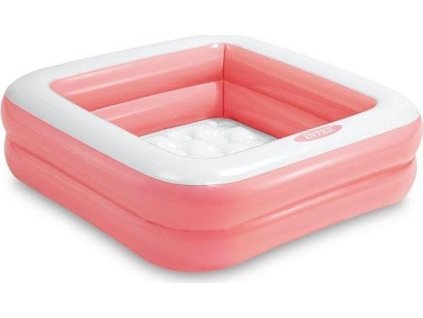 Dětský bazének čtverec Intex 57100 růžová 57100RU