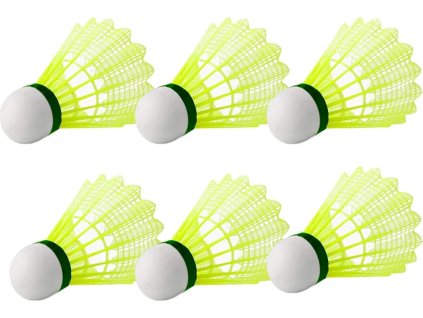 Míčky/Košíčky na badminton SEDCO M200 - 6 KS žlutá 5008