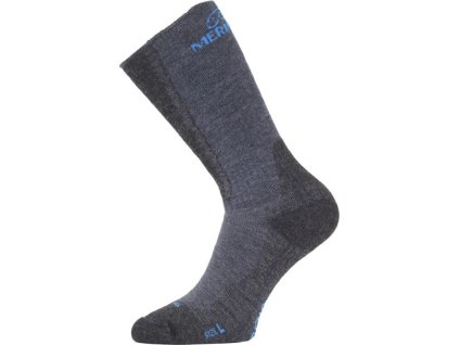 Lasting merino ponožky WSM modré (Velikost (34-37) S)