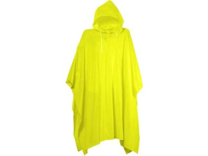 Pláštěnka PONCHO PVC silná žlutá 0443ZL