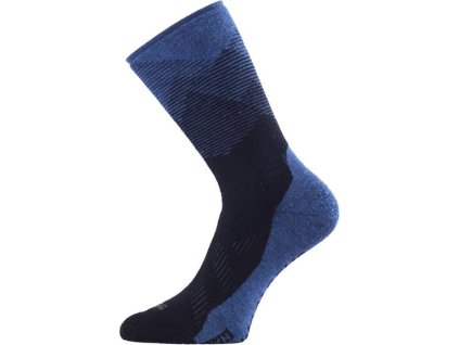 Lasting merino ponožky FWN modré (Velikost (42-45) L)