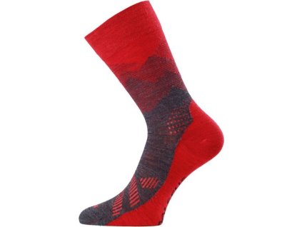 Lasting merino ponožky FWR červená