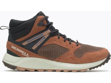 Pánská zimní obuv Merrell J067299 WILDWOOD SNEAKER BOOT MID WP bracken (Boty Merrell pánské 40)
