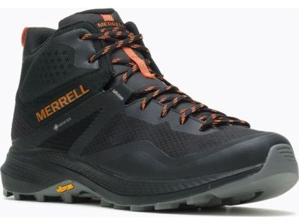 Pánská treková obuv Merrell J135571 MQM 3 MID GTX black/exuberance (Boty Merrell pánské 40)