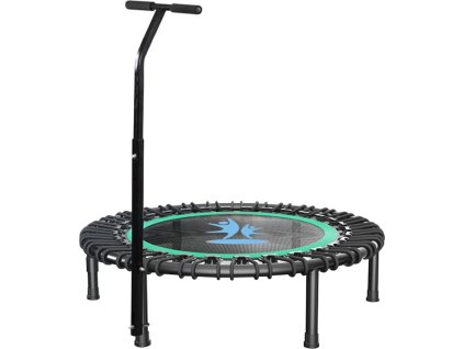 Trampolína s madlem SEDCO YQA50 - kruhová 102 cm Černá YQA50