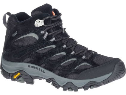 Pánská treková obuv Merrell J036243 MOAB 3 MID GTX black/grey