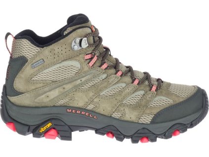Dámská treková obuv Merrell J03631 MOAB 3 MID GTX olive (Boty Merrell dámské 36)