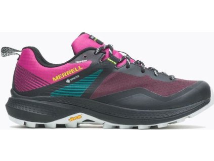 Dámská treková obuv Merrell J135660 MQM 3 GTX fuchsia/burgundy (Boty Merrell dámské 36)