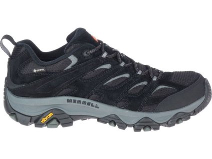 Pánská treková obuv Merrell J036253 MOAB 3 GTX black/grey (Boty Merrell pánské 40)