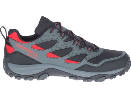 Treková obuv Merrell J500205  WEST RIM SPORT GTX black/high risk