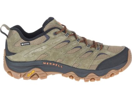 Pánská treková obuv Merrell J036255 MOAB 3 GTX olive/gum (Boty Merrell pánské 40)