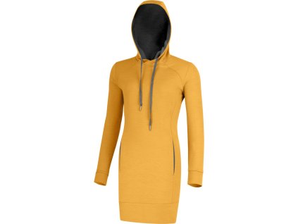 Lasting WELIA 2428 womens merino sweatshirt yellow (Velikost L)