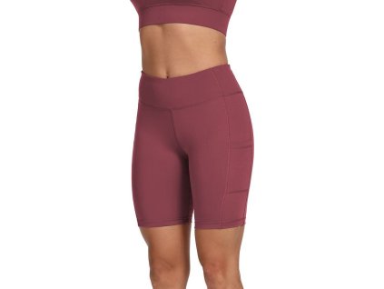 Yoga Sporty krátké sportovní legíny červená