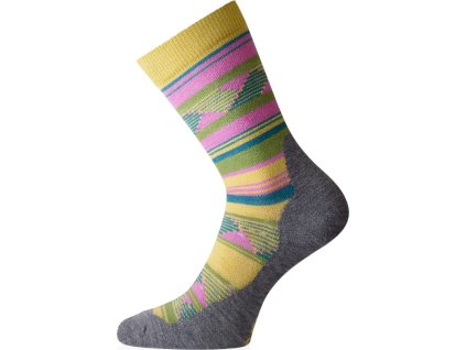 Lasting WLI 648 merino wool socks green (Velikost (46-49) XL)