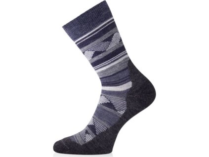 Lasting merino ponožky WLI modré (Velikost (42-45) L)