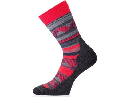 Lasting merino ponožky WLI červené