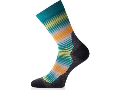 Lasting merino ponožky WLG zelené (Velikost (46-49) XL)