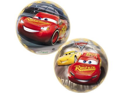 Míč dětský BIOBALL MONDO CARS RED 230 mm Auta - Cars 26027