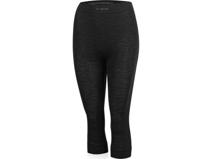 MALKA womens seamless merino 3/4 long underpants (Velikost L/XL)