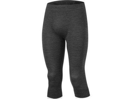 MAREO 8160 mens merino seamless 3/4 underpants grey (Obleceni LASTING pánské L/XL)