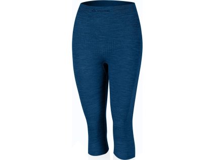 MALKA 5160 womens seamless merino 3/4 long underpants blue (Velikost L/XL)