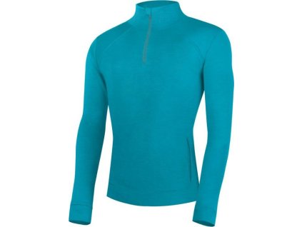Lasting pánská merino mikina WARMIN modrá (Obleceni LASTING pánské L)