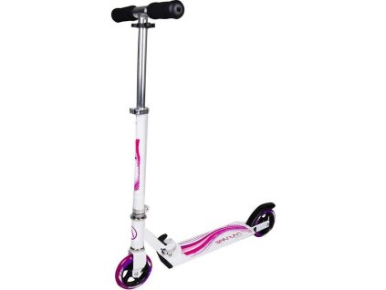 Koloběžka SPARTAN Girl Scooter 125 mm bílá/růžová 319