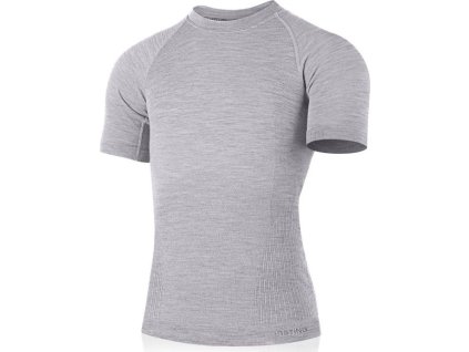 Lasting pánské merino triko MABEL šedé (Obleceni LASTING pánské L/XL)
