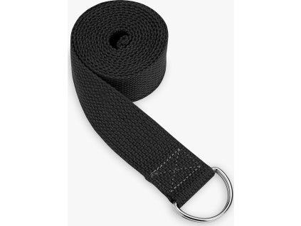Pásek na Jógu SEDCO YOGA STRAP 180 cm černá LX301-3CR