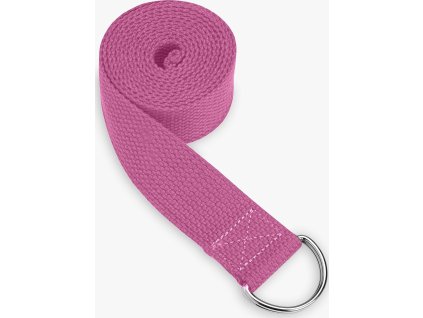 Pásek na Jógu SEDCO YOGA STRAP 180 cm růžová LX301-3RU