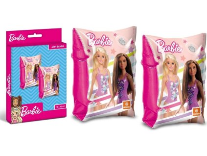 Rukávky nafukovací MONDO BARBIE růžová 16215